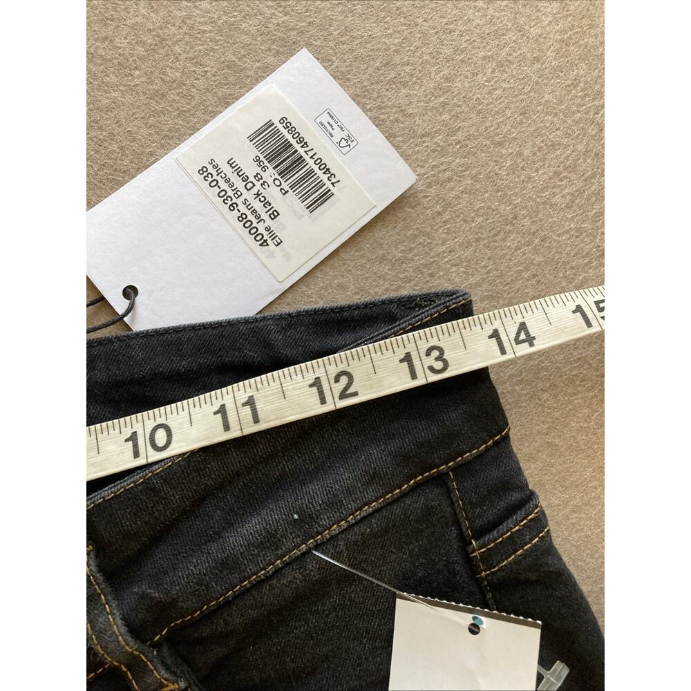 PS of Sweden Ellie Jeans Breeches US 6 / EU 38 New Black Riding Pants Equestrian - Picture 8 of 10